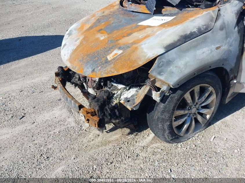 2013 Kia Sorento Sx V6 VIN: 5XYKWDA29DG326748 Lot: 39492853