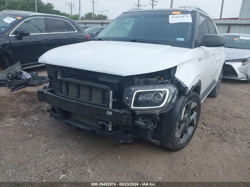 2022 Hyundai Venue Limited VIN: KMHRC8A35NU201040 Lot: 39492874