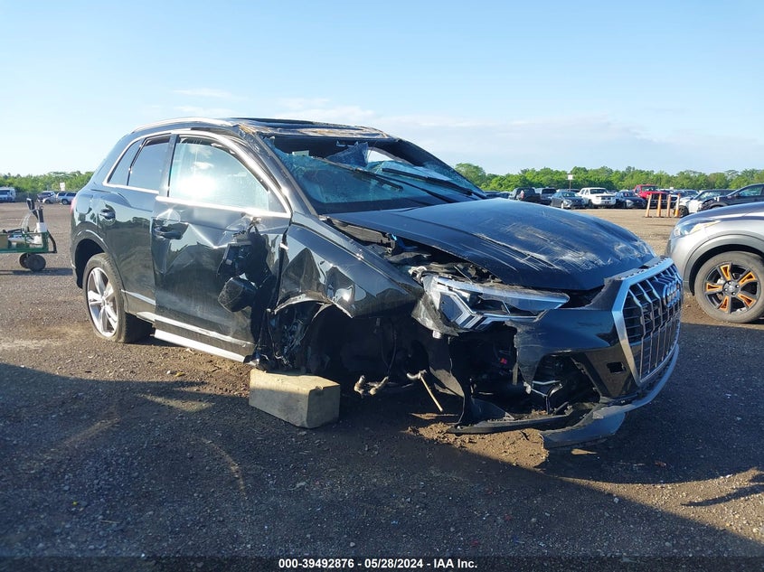 2023 Audi Q3 Premium 45 Tfsi S Line Quattro Tiptronic VIN: WA1DECF32P1141169 Lot: 39492876