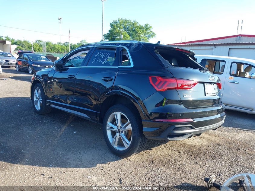 2023 Audi Q3 Premium 45 Tfsi S Line Quattro Tiptronic VIN: WA1DECF32P1141169 Lot: 39492876