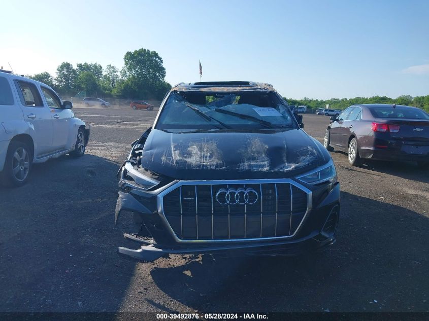 2023 Audi Q3 Premium 45 Tfsi S Line Quattro Tiptronic VIN: WA1DECF32P1141169 Lot: 39492876