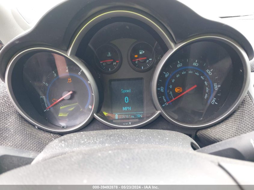 2012 Chevrolet Cruze Eco VIN: 1G1PK5SC0C7112511 Lot: 39492878