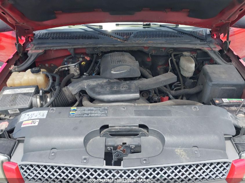 2004 Chevrolet Avalanche 1500 VIN: 3GNEC12T94G249996 Lot: 39492887