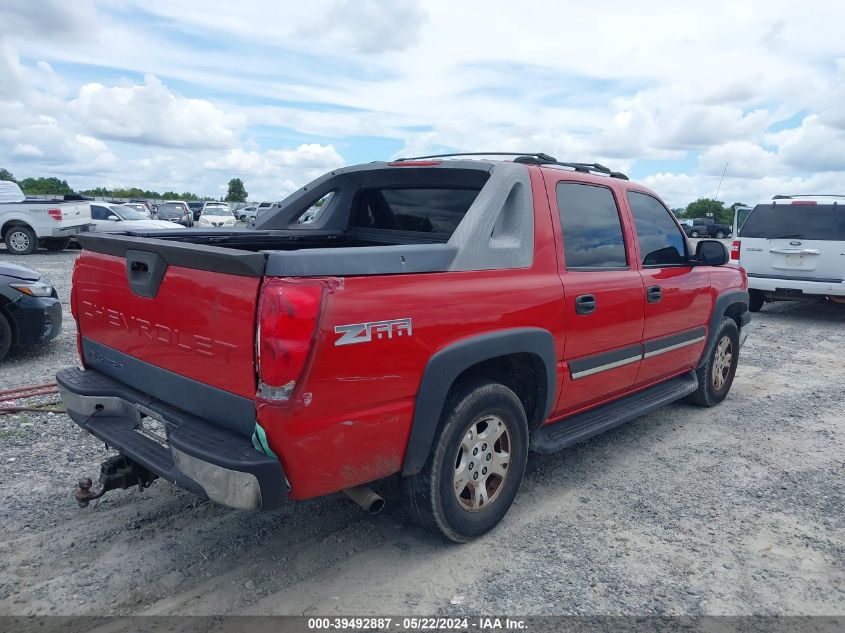 2004 Chevrolet Avalanche 1500 VIN: 3GNEC12T94G249996 Lot: 39492887