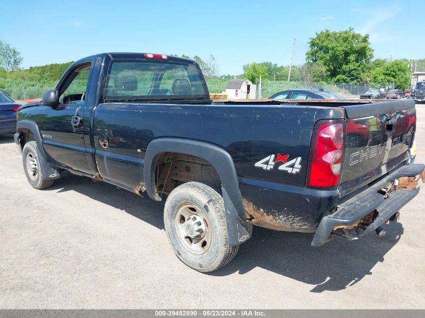 2007 Chevrolet Silverado 2500Hd Classic Work Truck VIN: 1GCHK24U47E121343 Lot: 39492890