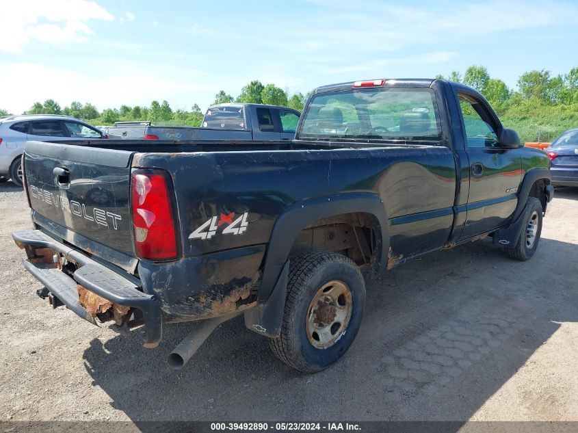 2007 Chevrolet Silverado 2500Hd Classic Work Truck VIN: 1GCHK24U47E121343 Lot: 39492890