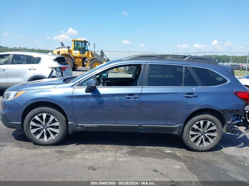 2017 Subaru Outback 2.5I Limited VIN: 4S4BSANC3H3275850 Lot: 39492900