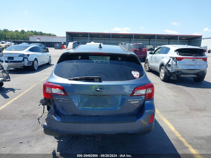 2017 Subaru Outback 2.5I Limited VIN: 4S4BSANC3H3275850 Lot: 39492900