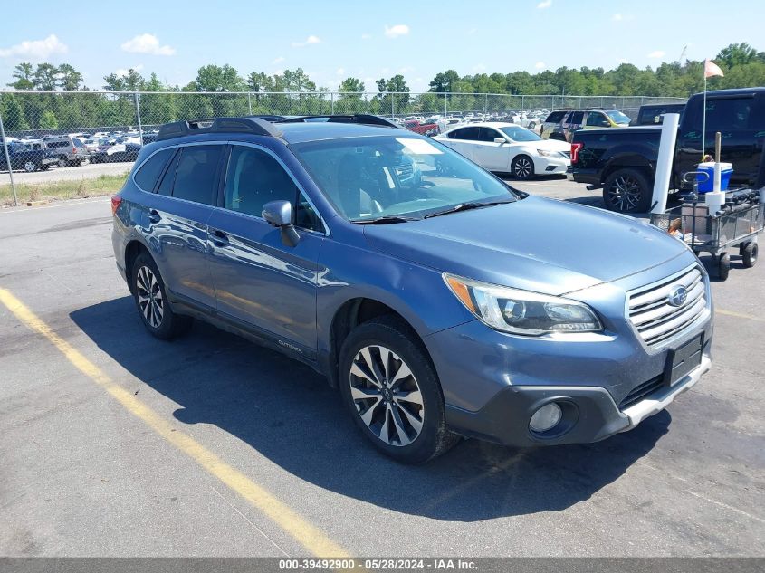 2017 Subaru Outback 2.5I Limited VIN: 4S4BSANC3H3275850 Lot: 39492900