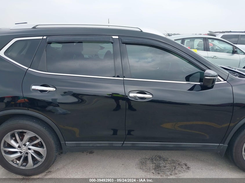 2014 Nissan Rogue Sl VIN: 5N1AT2MT0EC855438 Lot: 39492903