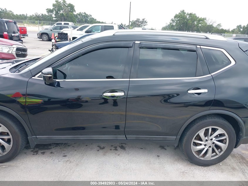 2014 Nissan Rogue Sl VIN: 5N1AT2MT0EC855438 Lot: 39492903