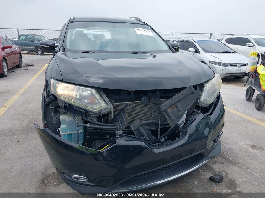 2014 Nissan Rogue Sl VIN: 5N1AT2MT0EC855438 Lot: 39492903