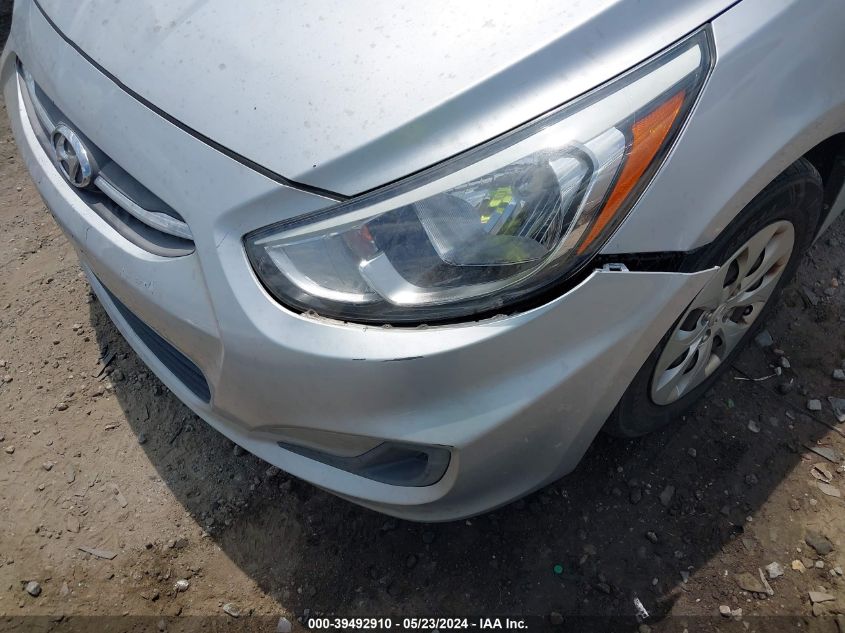 2017 Hyundai Accent Se VIN: KMHCT4AE0HU188721 Lot: 39492910