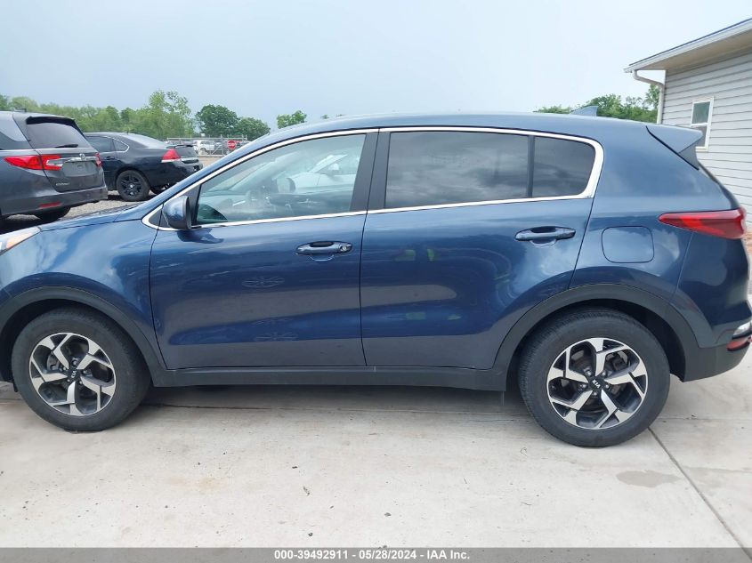 2022 Kia Sportage Lx VIN: KNDPM3AC9N7023739 Lot: 39492911