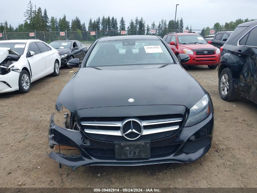 2016 Mercedes-Benz C 300 Luxury/Sport VIN: 55SWF4JB0GU121637 Lot: 39492914