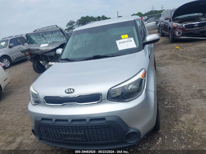 2016 Kia Soul VIN: KNDJN2A24G7825235 Lot: 39492928