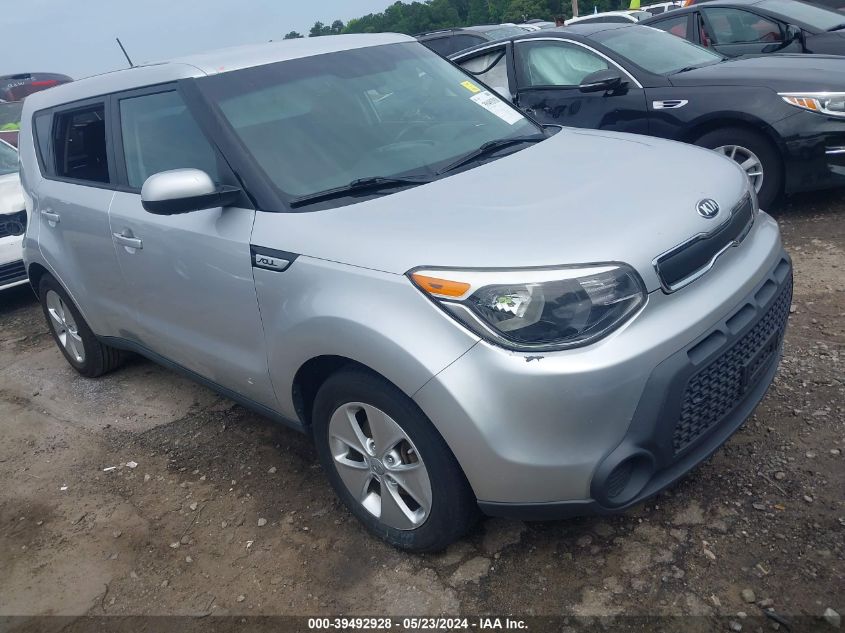 2016 Kia Soul VIN: KNDJN2A24G7825235 Lot: 39492928