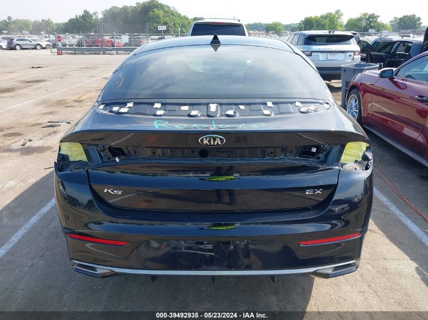 2021 Kia K5 Ex VIN: 5XXG34J24MG035318 Lot: 39492935