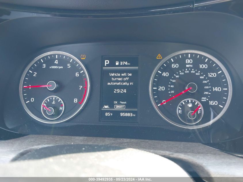 2021 Kia K5 Ex VIN: 5XXG34J24MG035318 Lot: 39492935