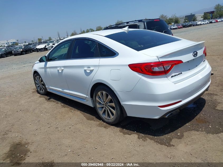 2015 Hyundai Sonata Sport VIN: 5NPE34AFXFH041304 Lot: 39492948