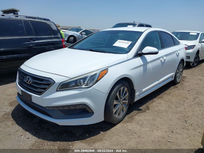 2015 Hyundai Sonata Sport VIN: 5NPE34AFXFH041304 Lot: 39492948