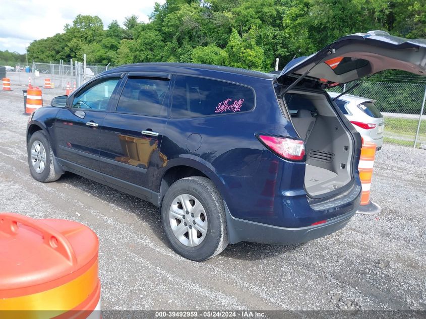 2016 Chevrolet Traverse Ls VIN: 1GNKRFED1GJ314037 Lot: 39492959