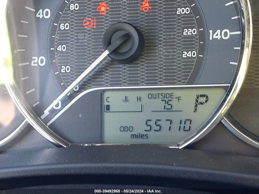 2015 Toyota Corolla Le VIN: 2T1BURHEXFC369822 Lot: 39492968