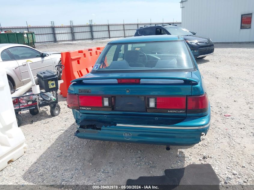 1995 Mercury Tracer Trio VIN: 3MASM10J2SR610299 Lot: 39492978