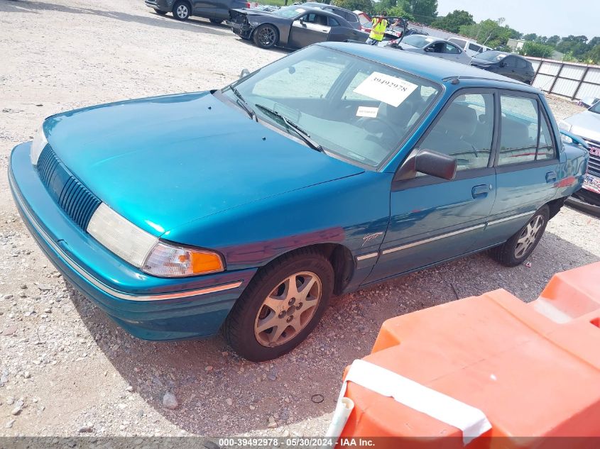 1995 Mercury Tracer Trio VIN: 3MASM10J2SR610299 Lot: 39492978