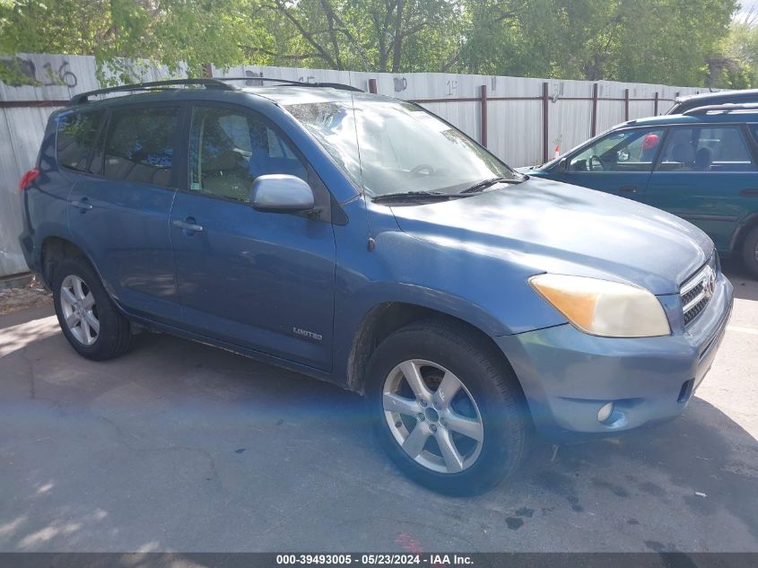 2007 Toyota Rav4 Limited VIN: JTMBD31V475088377 Lot: 39493005