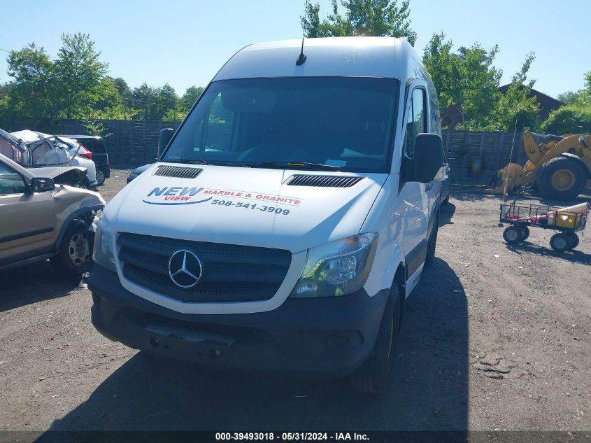 2017 Mercedes-Benz Sprinter 2500 Standard Roof V6 VIN: WD3PE7CD5HP539427 Lot: 39493018
