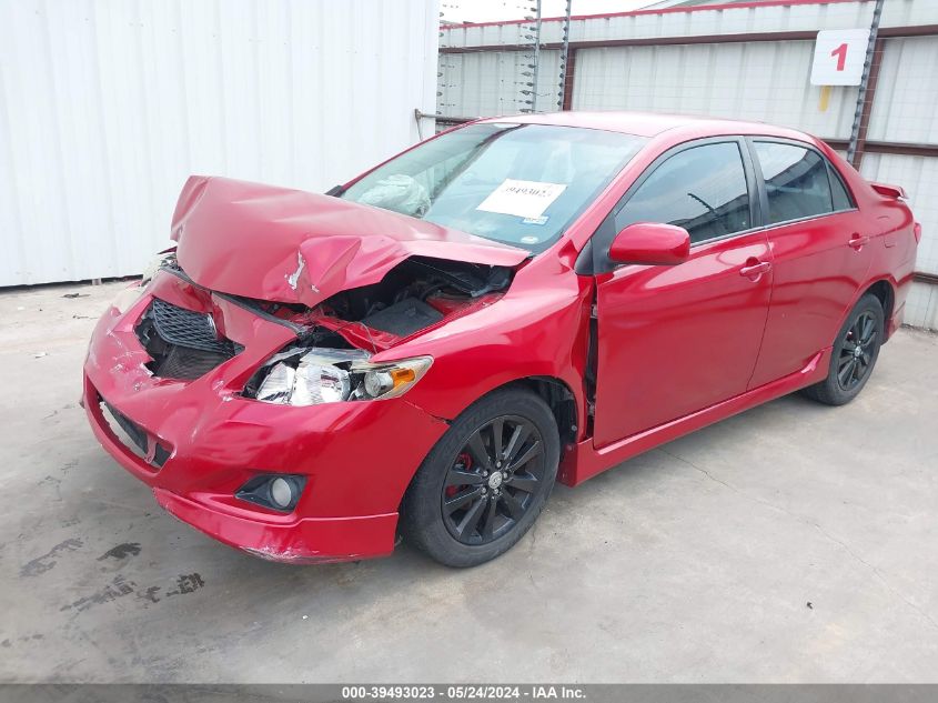 2010 Toyota Corolla S VIN: 2T1BU4EE7AC444959 Lot: 39493023