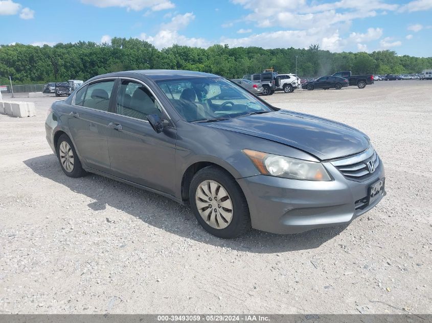 2012 Honda Accord 2.4 Lx VIN: 1HGCP2F34CA320862 Lot: 39493059