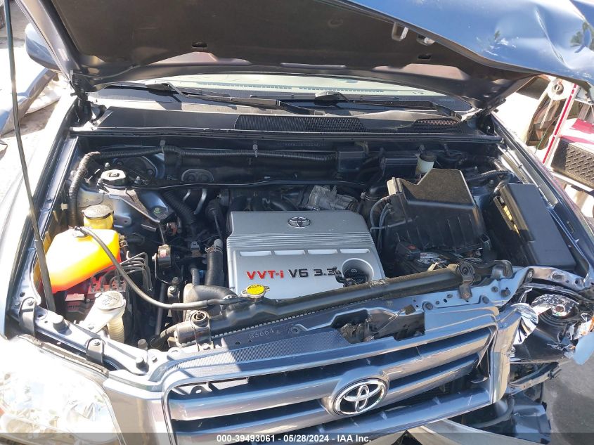 2007 Toyota Highlander Limited V6 VIN: JTEEP21A570224911 Lot: 39493061