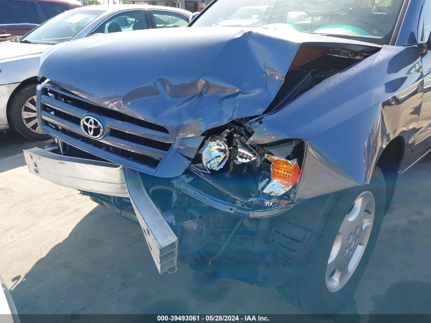 2007 Toyota Highlander Limited V6 VIN: JTEEP21A570224911 Lot: 39493061