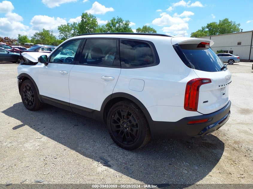 2022 Kia Telluride Sx VIN: 5XYP5DHC0NG221220 Lot: 39493069