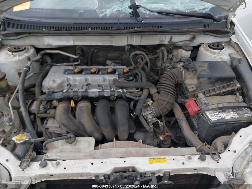 2008 Toyota Corolla Le VIN: 2T1BR32E28C927608 Lot: 39493071