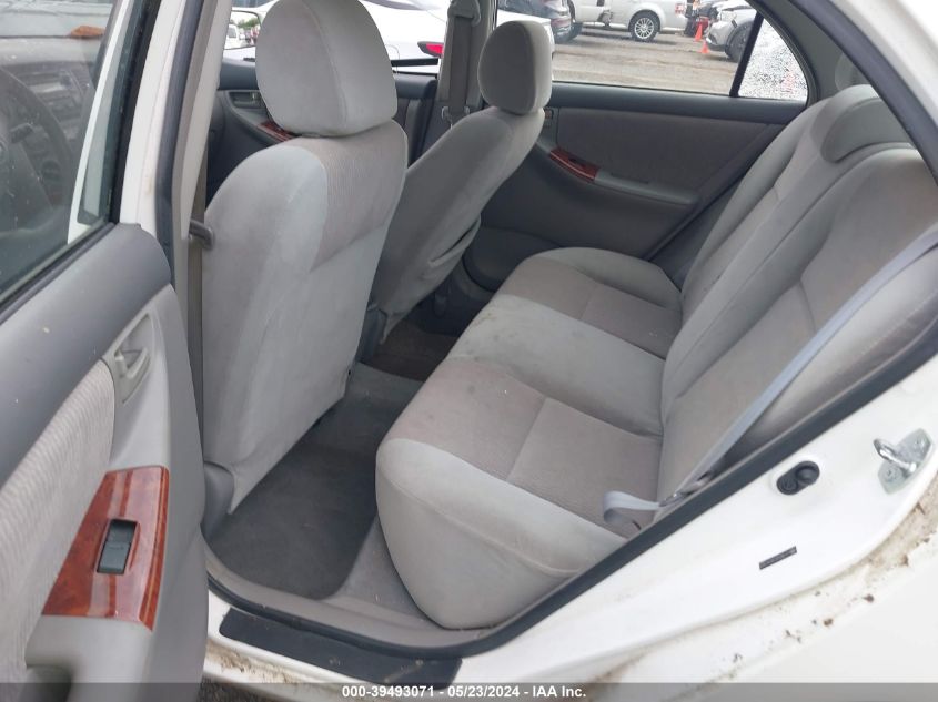 2008 Toyota Corolla Le VIN: 2T1BR32E28C927608 Lot: 39493071