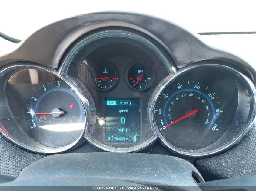 2013 Chevrolet Cruze 2Lt Auto VIN: 1G1PE5SB0D7183255 Lot: 39493073