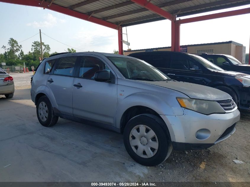 2007 Mitsubishi Outlander Es/Ls VIN: JA4MS31X97U008278 Lot: 39493074