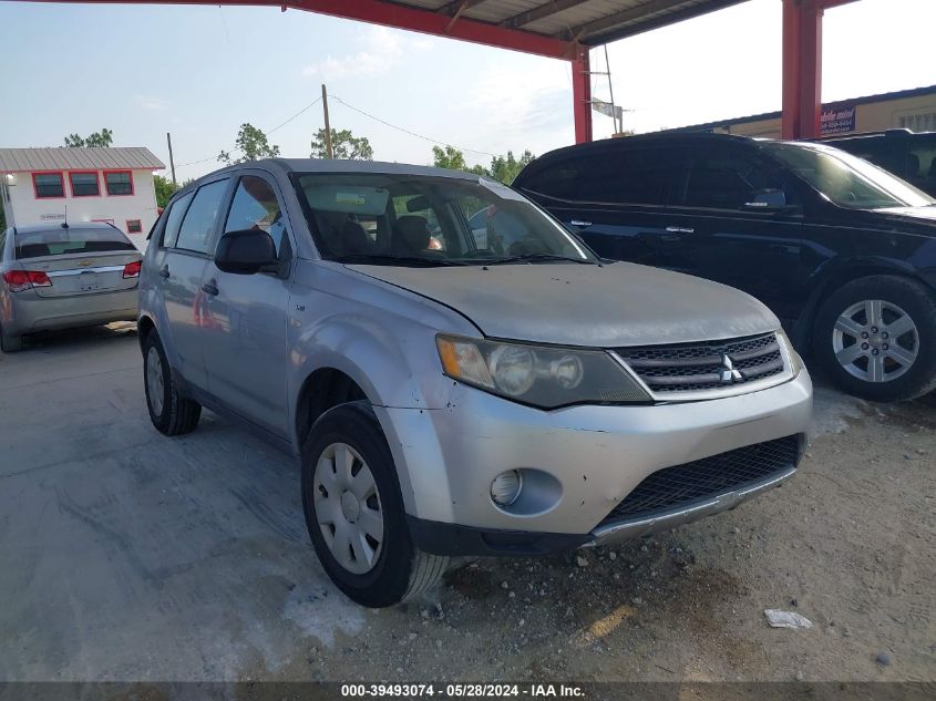 2007 Mitsubishi Outlander Es/Ls VIN: JA4MS31X97U008278 Lot: 39493074