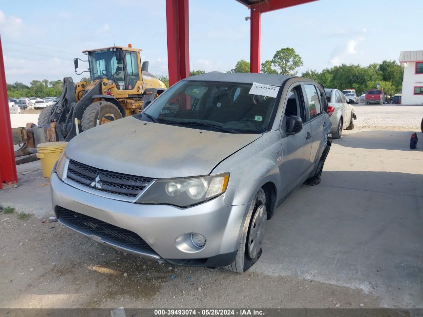 2007 Mitsubishi Outlander Es/Ls VIN: JA4MS31X97U008278 Lot: 39493074