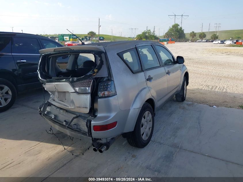 2007 Mitsubishi Outlander Es/Ls VIN: JA4MS31X97U008278 Lot: 39493074