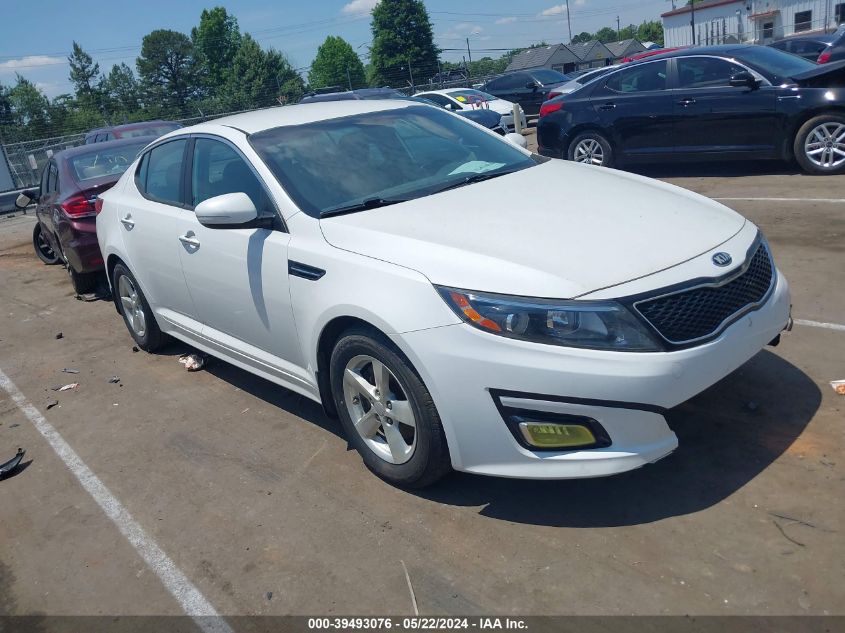 2015 Kia Optima Lx VIN: KNAGM4A77F5569393 Lot: 39493076