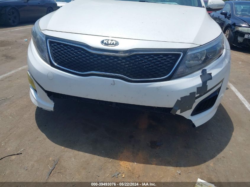 2015 Kia Optima Lx VIN: KNAGM4A77F5569393 Lot: 39493076