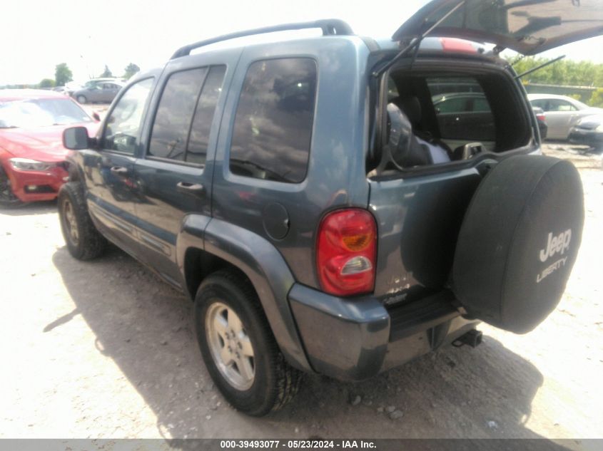 2002 Jeep Liberty Limited Edition VIN: 1J4GL58K02W343474 Lot: 39493077