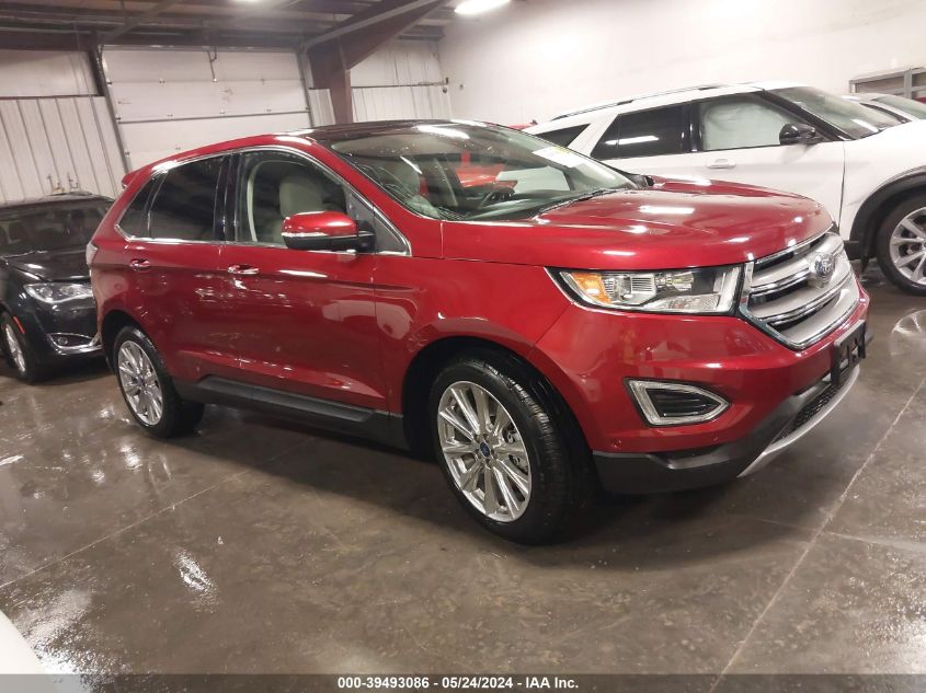 2FMPK4K80HBT21820 2017 Ford Edge Titanium