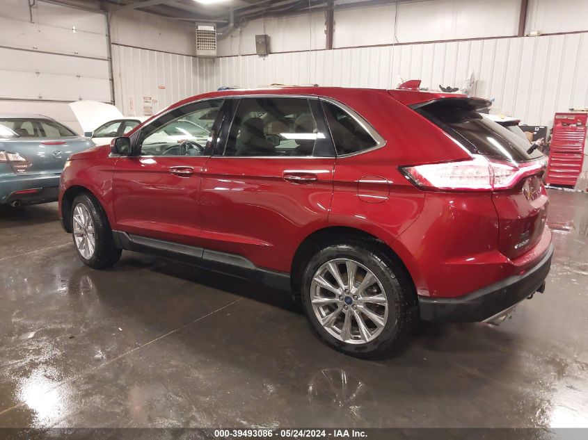 2FMPK4K80HBT21820 2017 Ford Edge Titanium