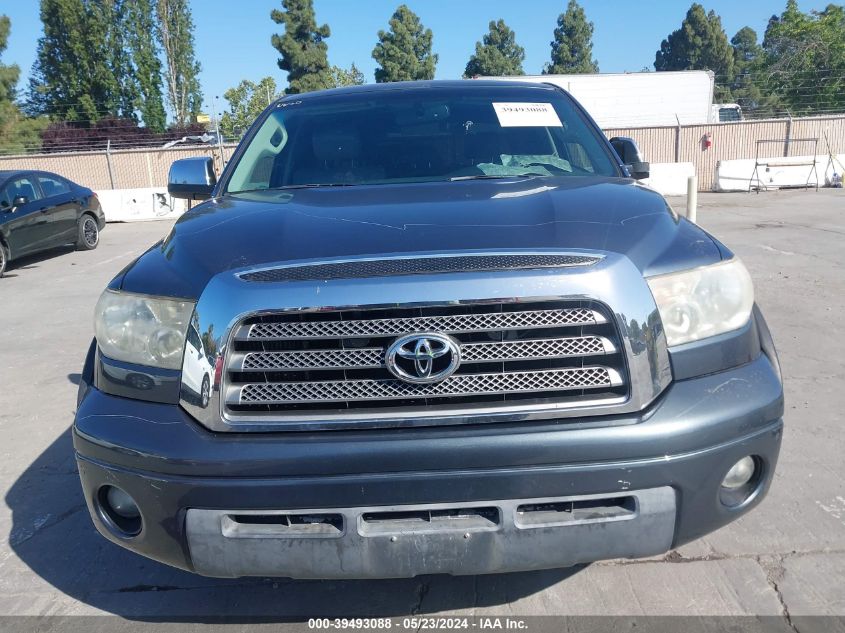 2008 Toyota Tundra Limited 5.7L V8 VIN: 5TFEV58138X068572 Lot: 39493088