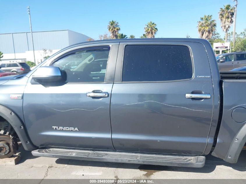 2008 Toyota Tundra Limited 5.7L V8 VIN: 5TFEV58138X068572 Lot: 39493088
